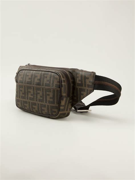 fendi zucca belt brown|Fendi zucca bag vintage.